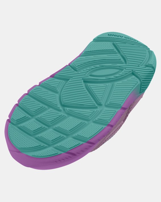 Girls' Infant UA Flash Fade Running Shoes, Purple, pdpMainDesktop image number 4